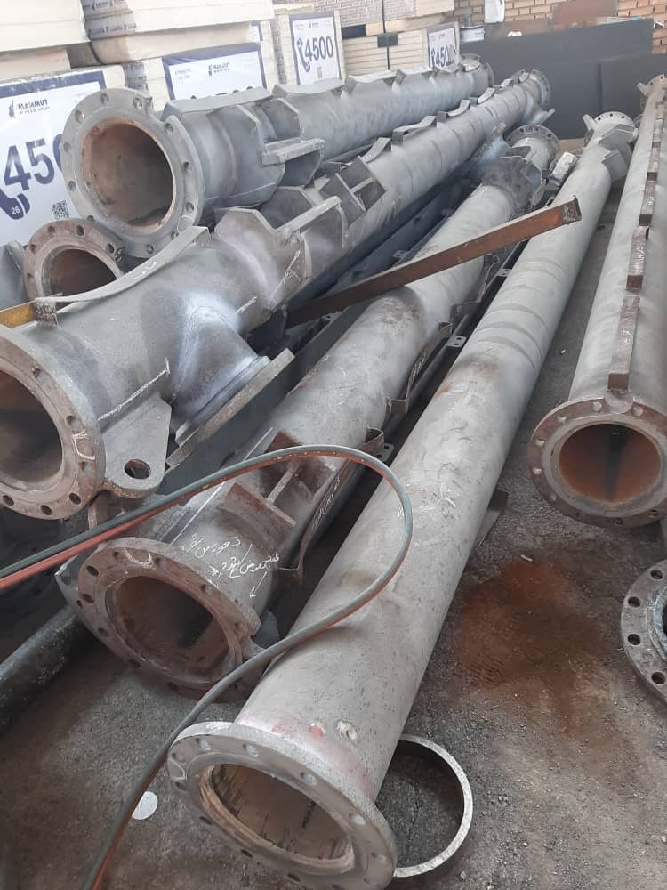 تعمیر و ساخت رایزرهای آب شور مورد استفاده در اسکلههای دریایی